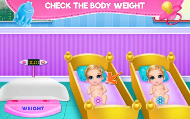 New Born Twins Caring android App screenshot 0