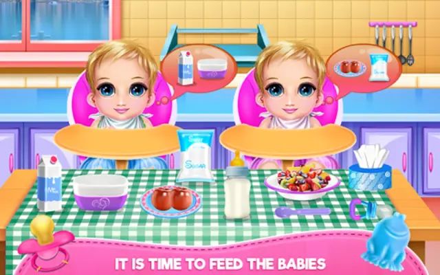 New Born Twins Caring android App screenshot 2